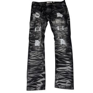 Evolution Wild Tiger jeans Black gray 38
